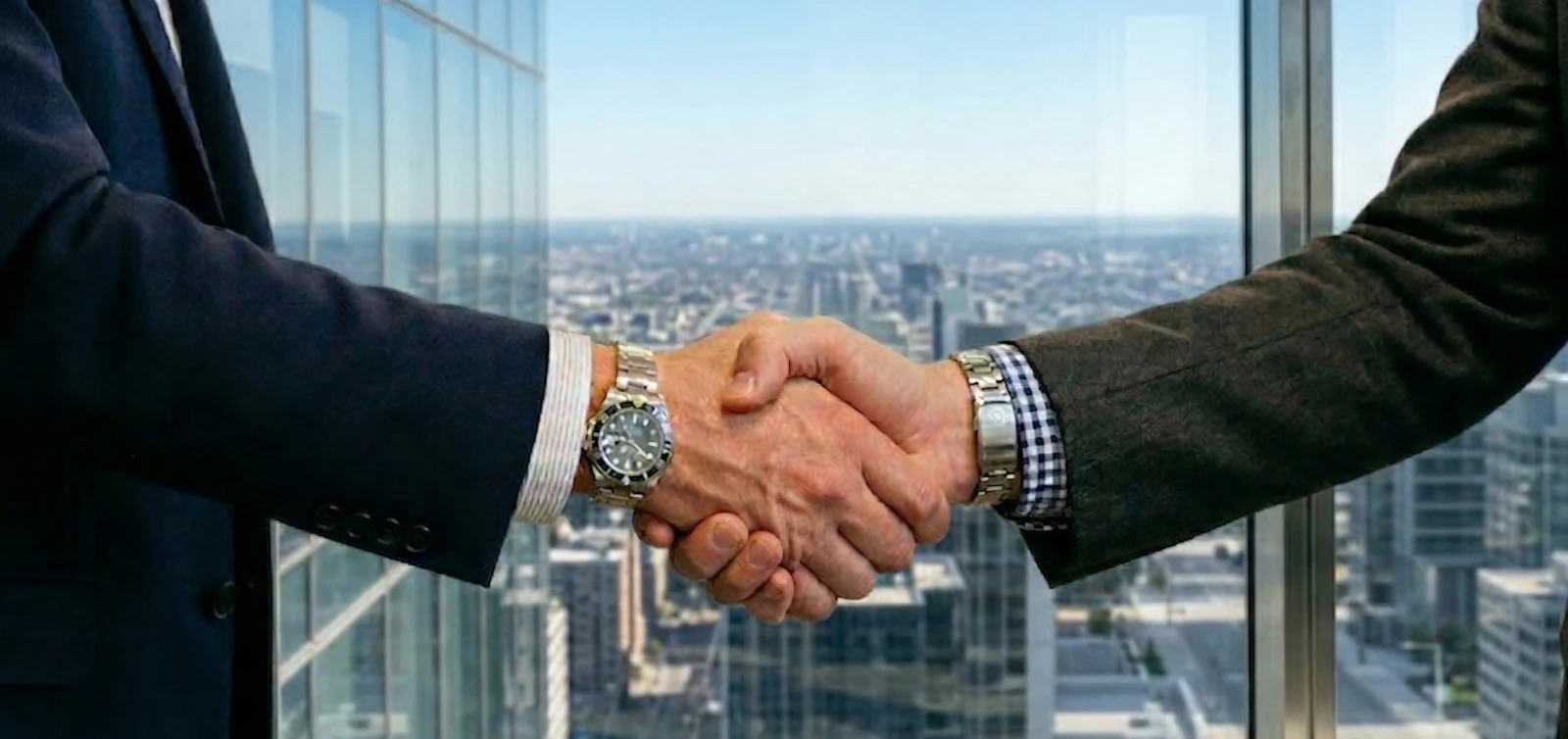 Robotic manufacturing arm in dark industrial setting